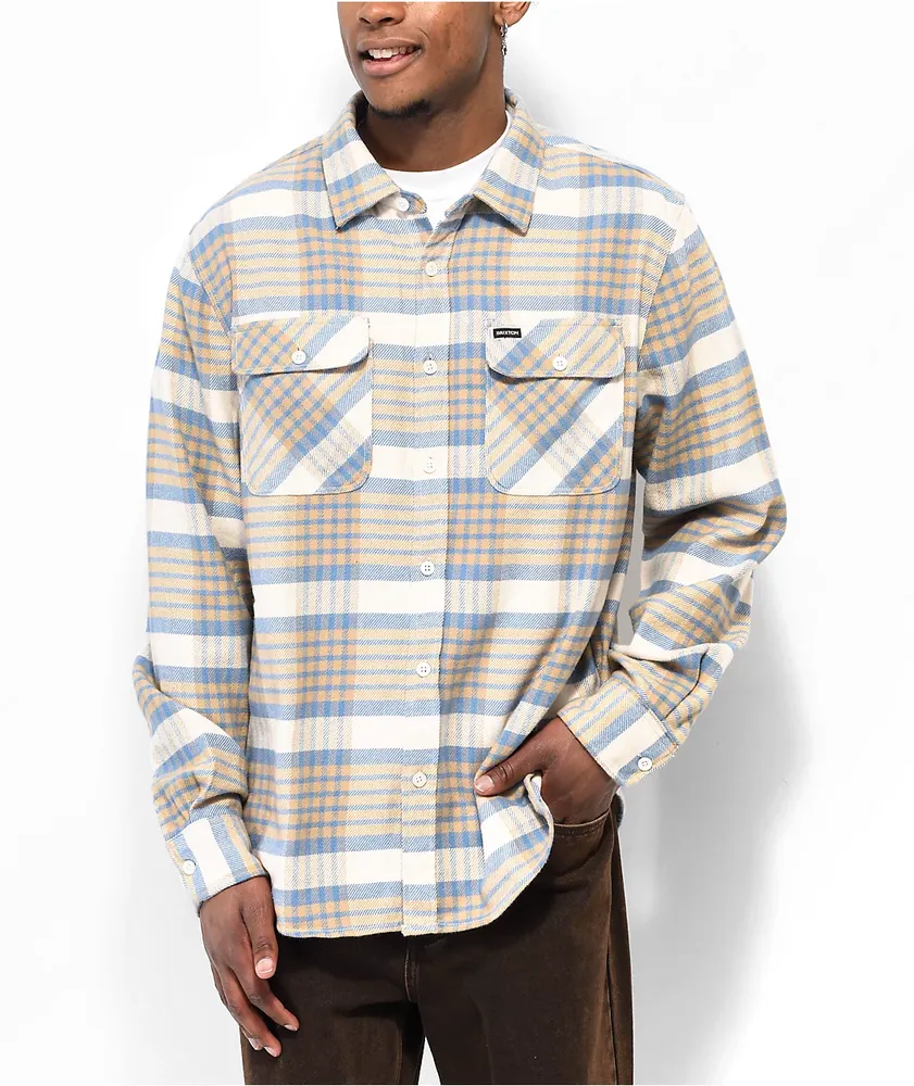 Brixton Bowery Whitecap Flannel Shirt