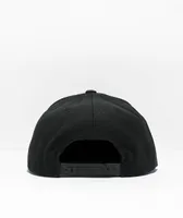 Brixton Cleburne Black Snapback Hat