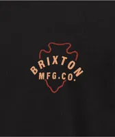 Brixton Cleburne Black T-Shirt