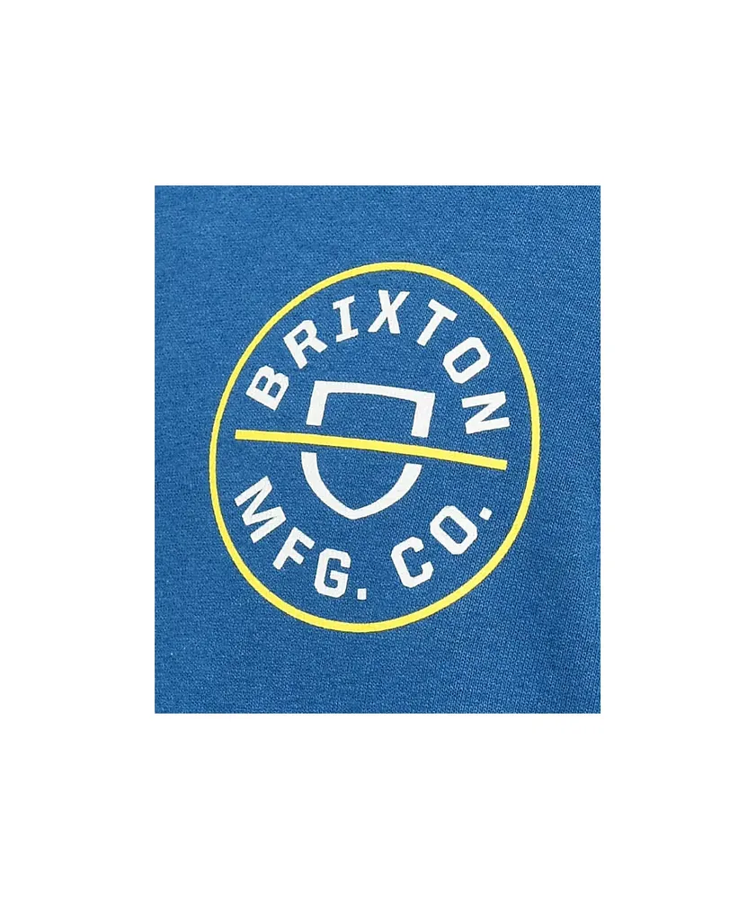 Brixton Crest Blue T-Shirt