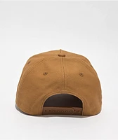 Brixton Crest Copper Snapback Hat