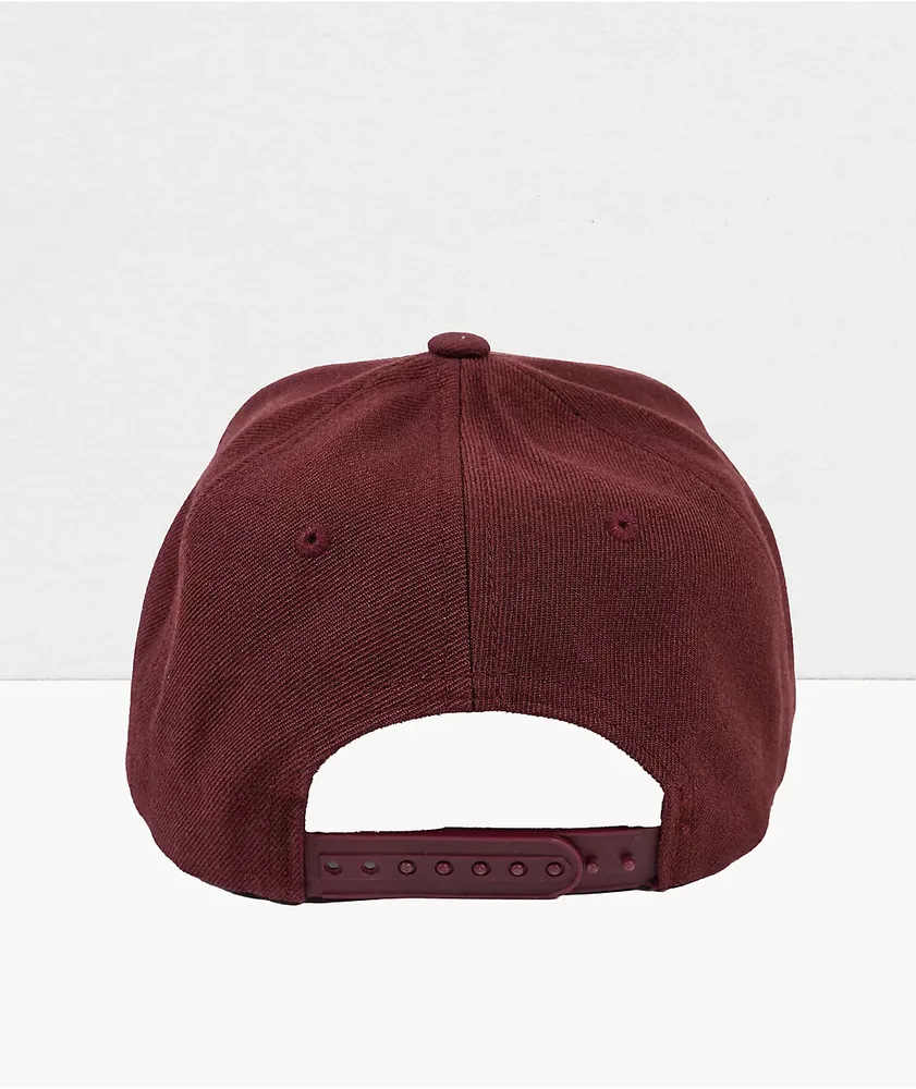 Brixton Crest Mahogany Snapback Hat