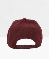 Brixton Crest Mahogany Snapback Hat
