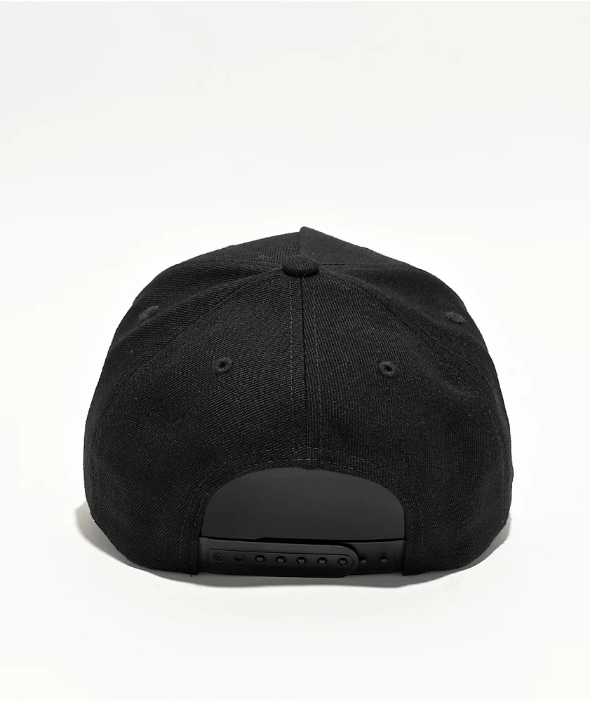 Brixton Crest Netplus Black Snapback Hat