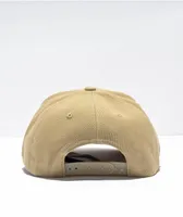 Brixton Crest Netplus Sand Snapback Hat