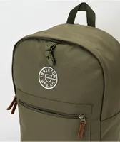 Brixton Crest University Olive Backpack