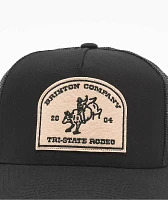 Brixton Darnforth Netplus® Black Trucker Hat