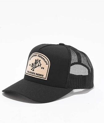 Brixton Darnforth Netplus® Black Trucker Hat