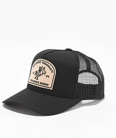 Brixton Darnforth Netplus® Black Trucker Hat