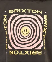 Brixton Dizzy Skimmer Black Wash Crop T-Shirt