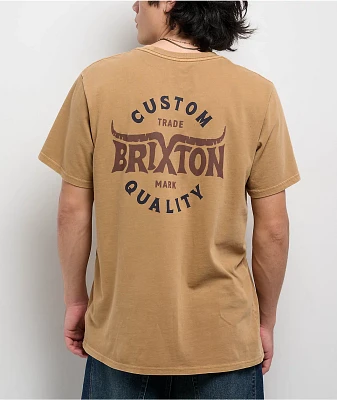 Brixton Gibson Dijon T-Shirt