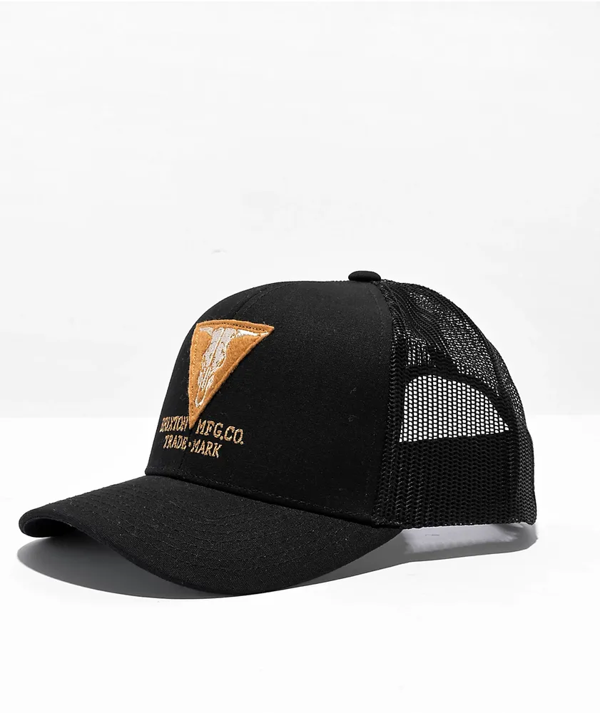 Brixton Guston Black Trucker Hat