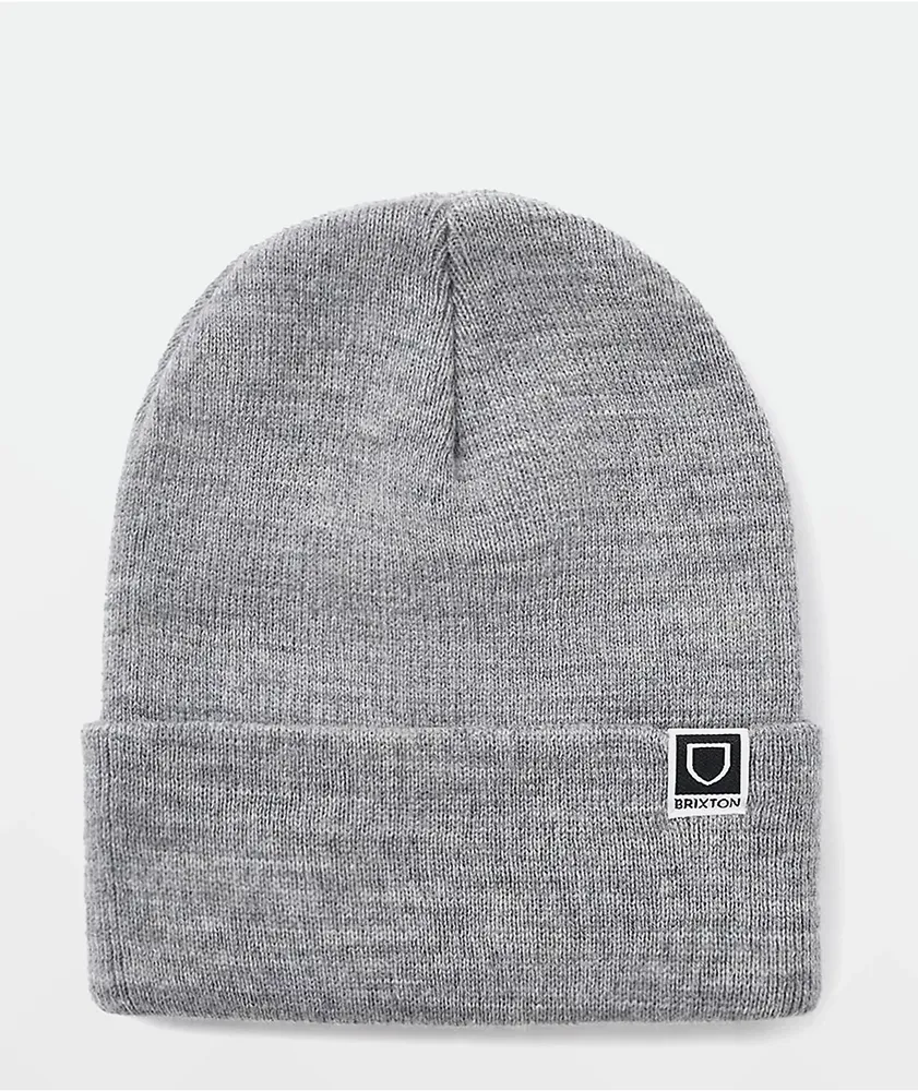 Brixton Harbor Beta Heather Grey Beanie