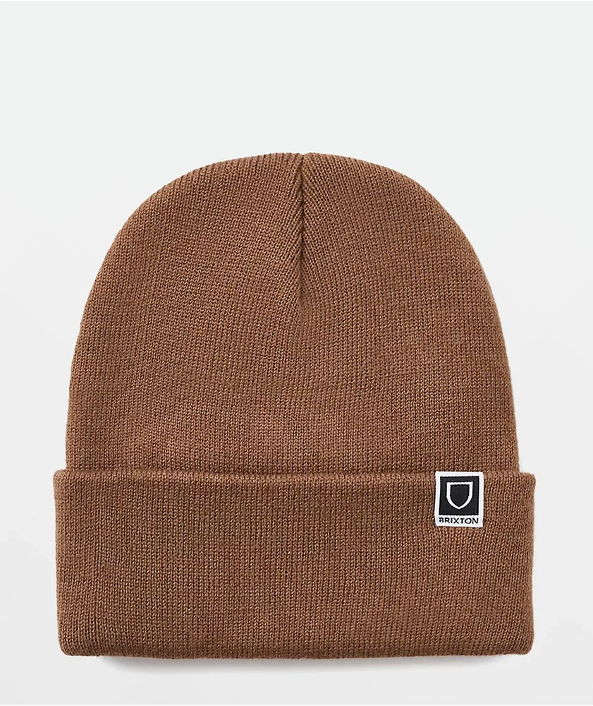 Brixton Harbor Beta Light Brown Beanie