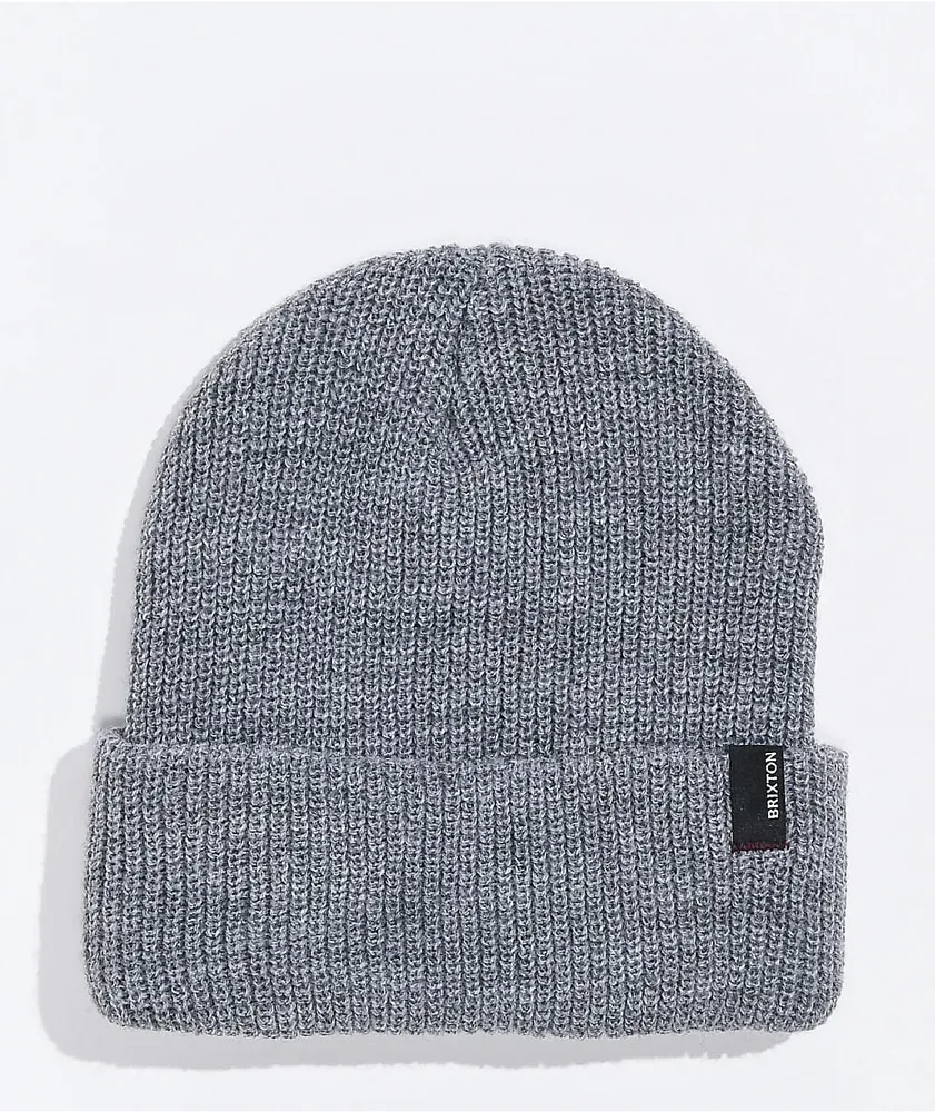 Brixton Heist Light Heather Grey Beanie