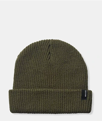 Brixton Heist Military Olive Beanie