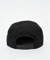 Brixton Home Team Black Snapback Hat