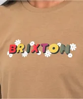Brixton Kaleidoscope Brown Crop T-Shirt