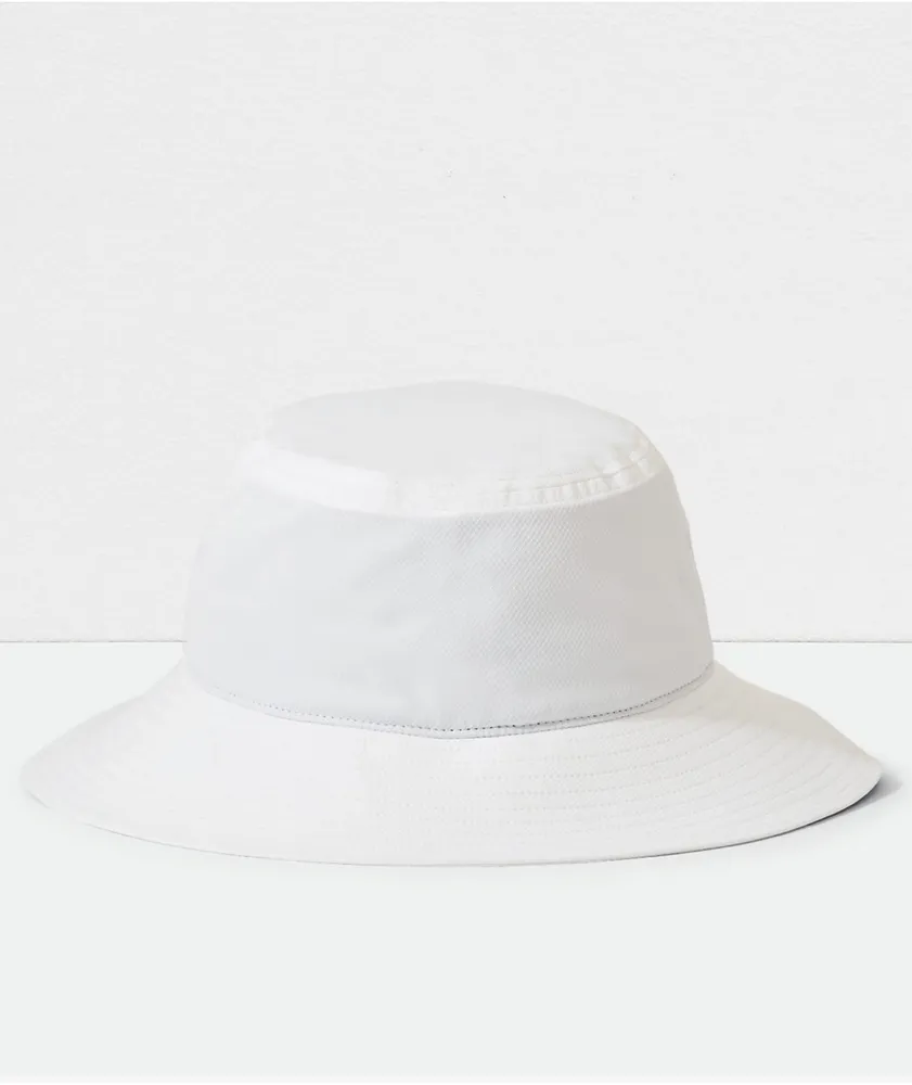 Brixton Kern Crossover White Packable Bucket Hat