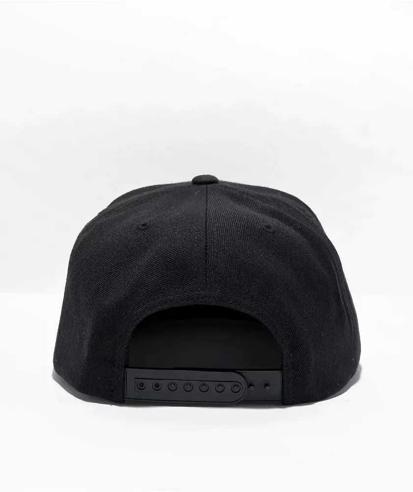 Brixton Kit MP Black Snapback Hat