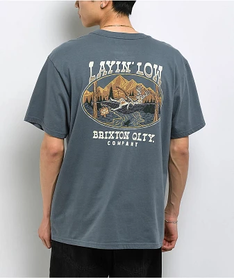 Brixton Layin' Low Basalt T-Shirt