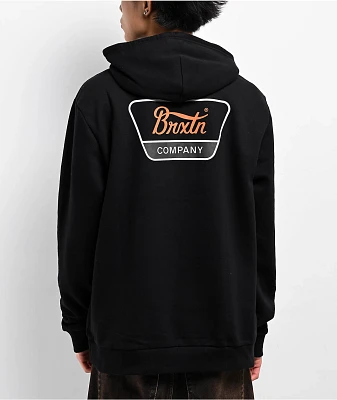 Brixton Linwood Black Hoodie