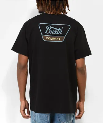Brixton Linwood Black T-Shirt