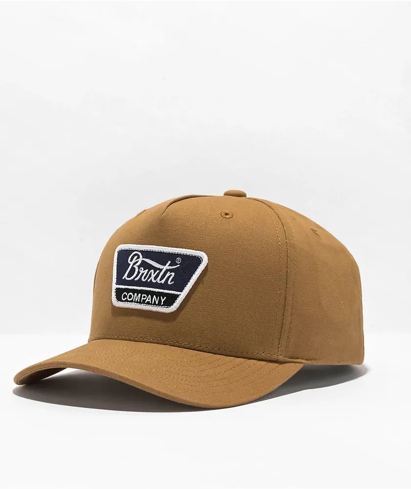 The Brown Bear' Merch High Crown Trucker Hat with Woven Label