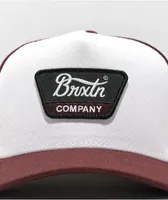 Brixton Linwood Mahogany Snapback Hat