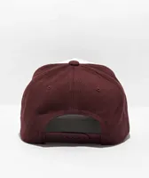 Brixton Linwood Mahogany Snapback Hat