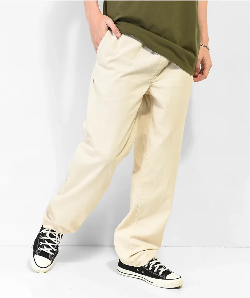 Brixton Madrid Whitecap Corduroy Elastic Waist Pants