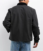 Brixton Mechanic Garage Black Wash Work Jacket