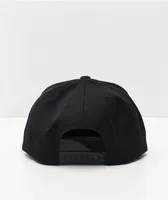 Brixton Oath III Black Snapback Hat