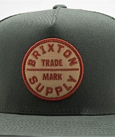 Brixton Oath Olive Surplus Trucker Hat