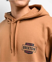 Brixton Osborn Brown Hoodie