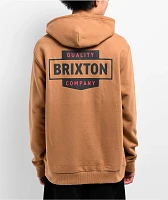 Brixton Osborn Brown Hoodie