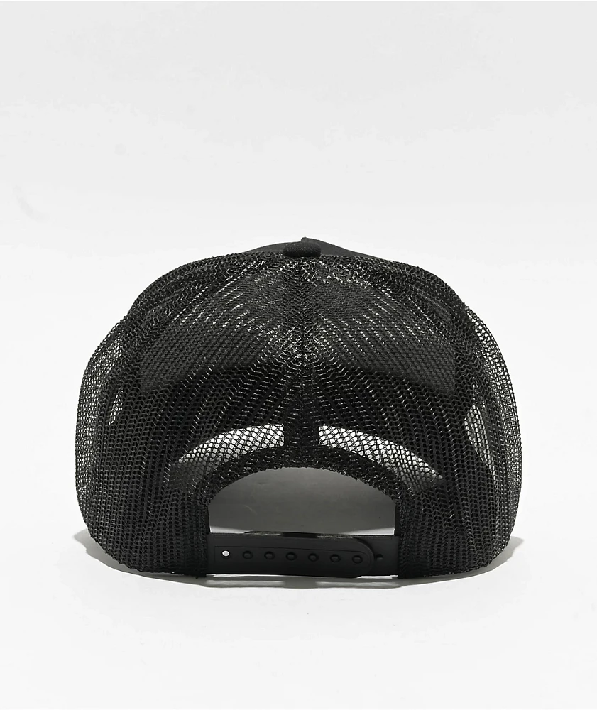 Brixton Out After Dark Black Trucker Hat