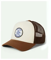 Brixton Out After Dark Brown Trucker Hat