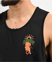 Brixton Palm Jaguar Black Tank Top