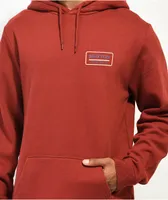 Brixton Palmer Proper Cardinal Red Hoodie