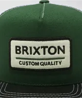 Brixton Palmer Proper Pine & Black Trucker Hat