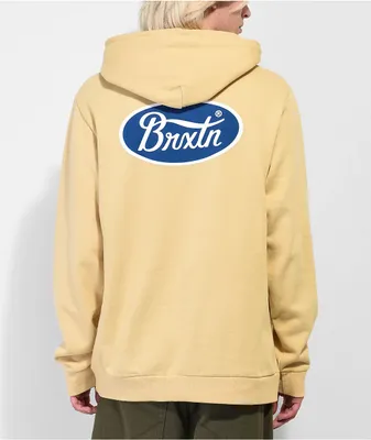 Brixton Parsons Khaki Hoodie