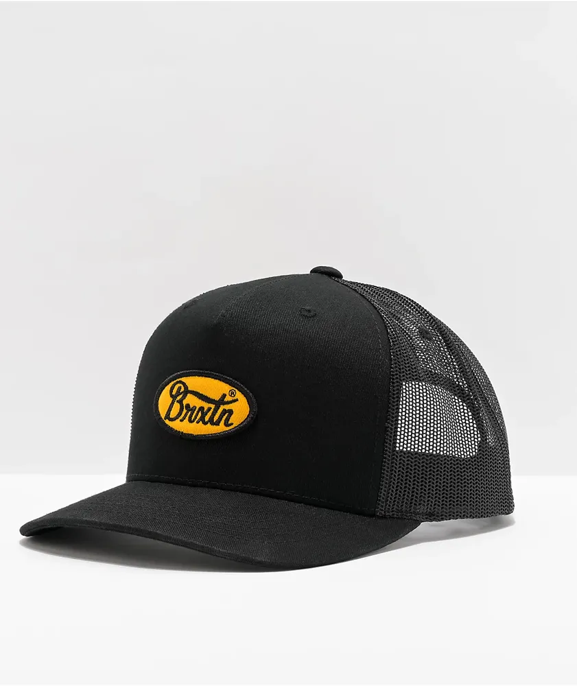 Brixton Parsons MP Black Trucker Hat