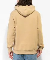 Brixton Parsons Patch Sand Hoodie