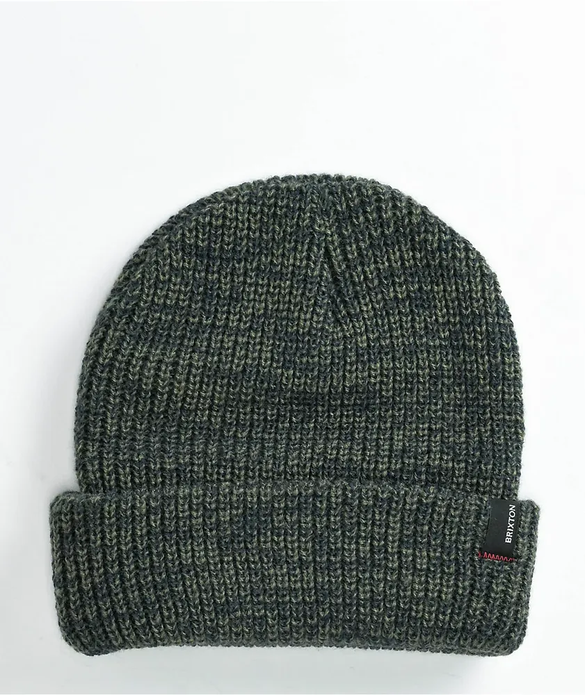 Brixton Poler Chunky Navy Blue & Army Beanie