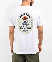 Brixton Rancho White T-Shirt