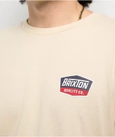 Brixton Regal Cream T-Shirt