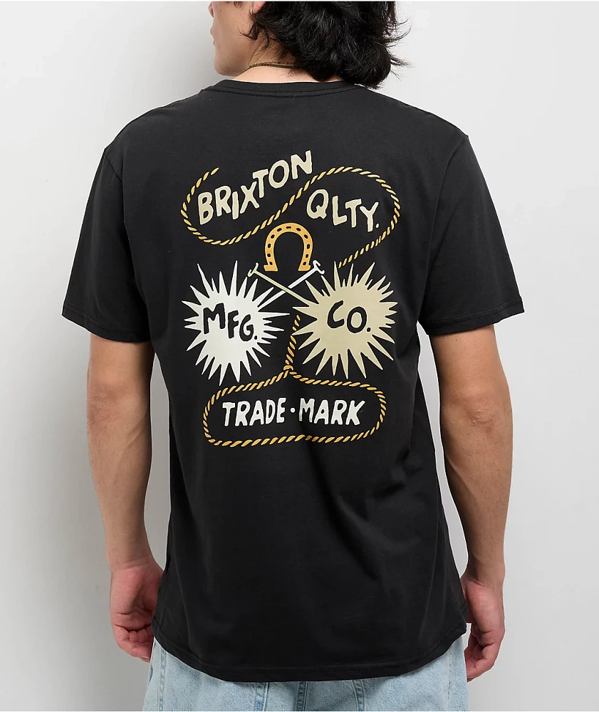 Brixton Remo Black T-Shirt
