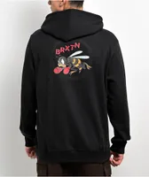 Brixton Rumble Bee Black Hoodie 