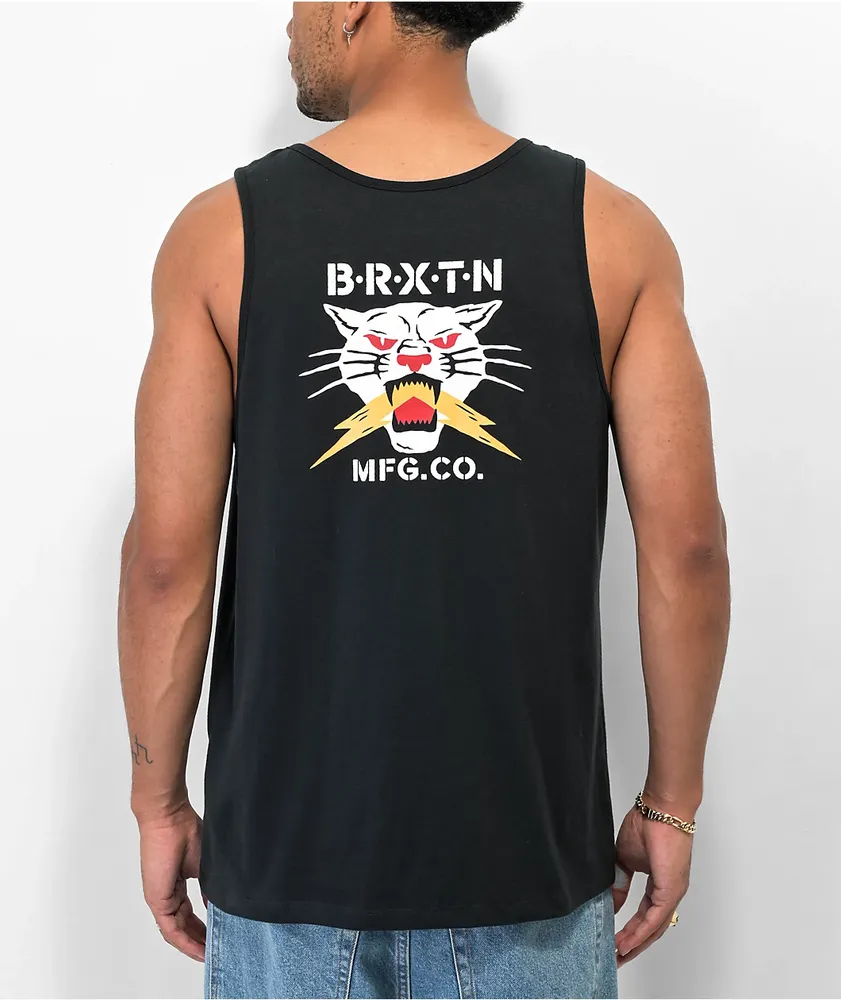 Brixton Crest Beige Tank Top